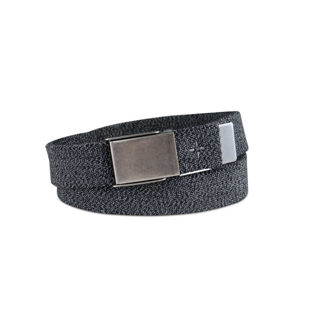 Sun + Stone Men's Stretch Webbing Belt Black Medium 34-36 0850